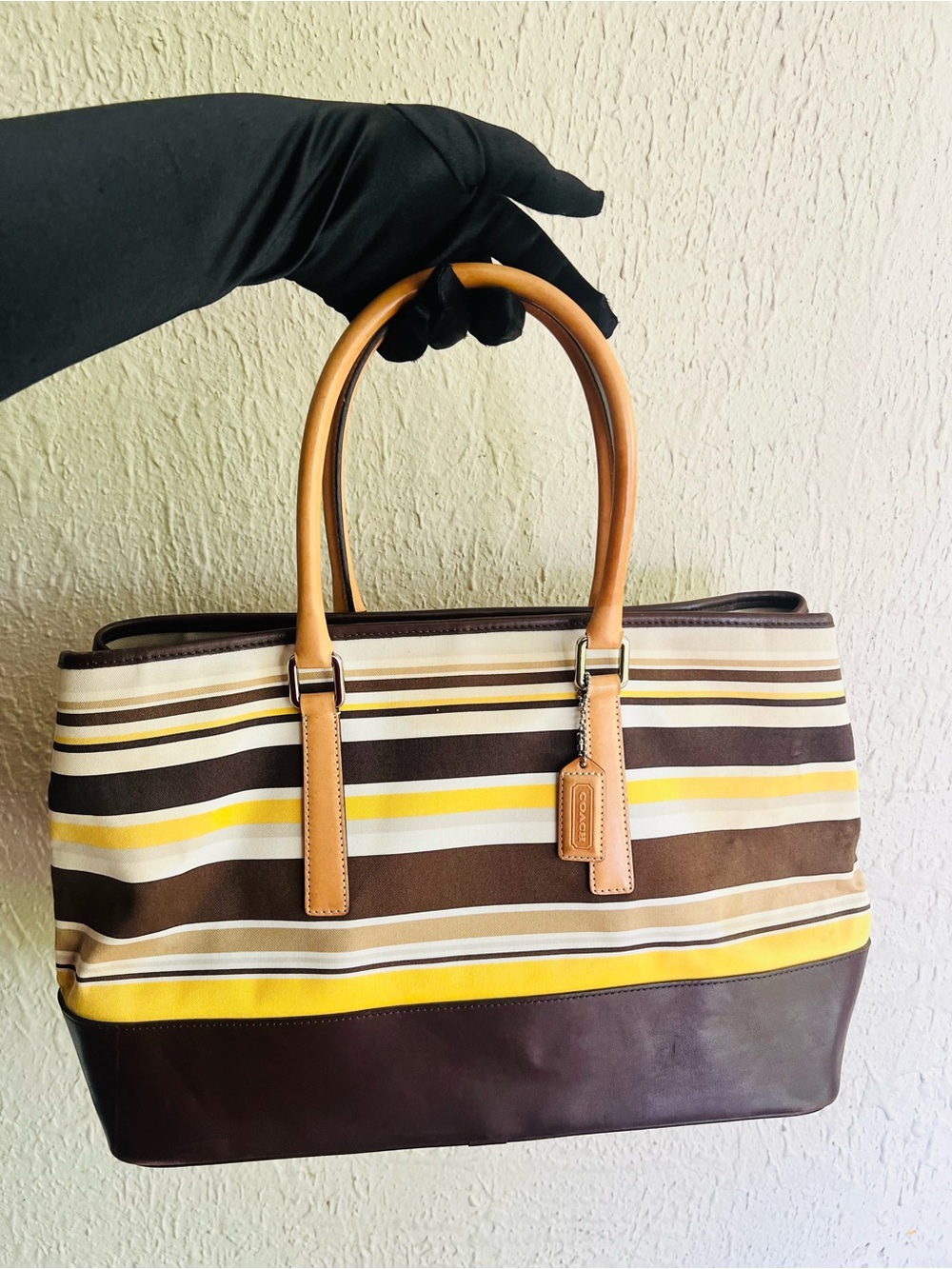 Vintage Coach Hampton Tote